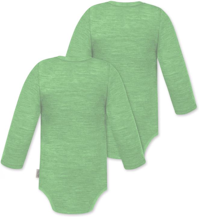 Image du produit Normani Lot de 2 body manches longues bébé mérinos "Tuai" - 9397 (62)