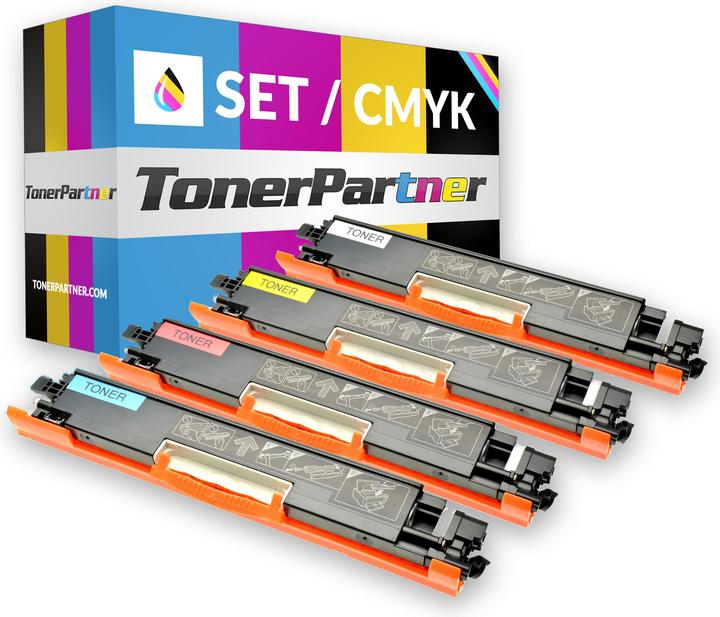Produktbild Inkadoo Kompatibel zu HP CE 310 A / 126A enthält 2x Tonerkartusche