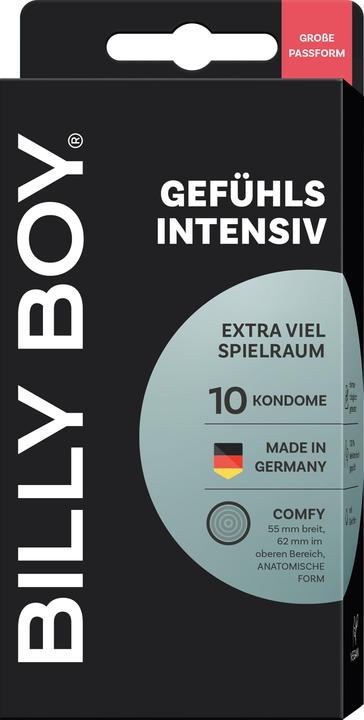 Image du produit Billyboy BILLY BOY Préservatifs Sensation Intense 10 pièces (10 pcs)
