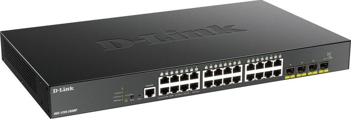 Actual product image D-Link 28-PORT SMART MGD POE+GB SWITCH 4X 10G IN NMS IN WRLS (28 Ports)