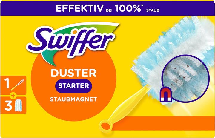 Productafbeelding Swiffer Staubmagnet Starterset Griff + 3 Tücher (4 Pcs.)