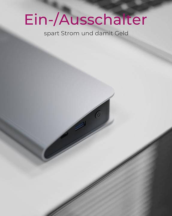 Actual product image Icy Box RaidSonic ICYBOX IB-DK2408-C Docking station 11in1 (USB-C, 1 Ports)