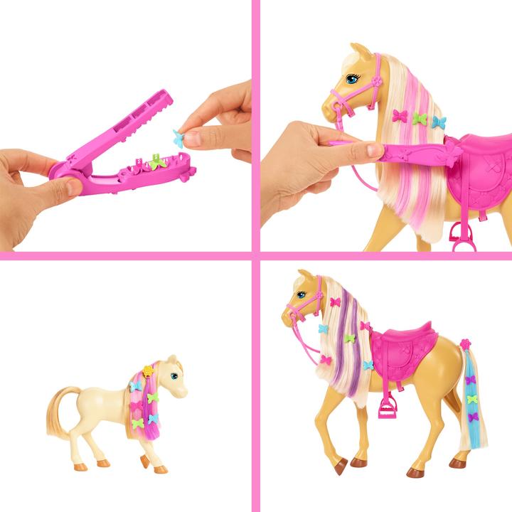 Produktbild Barbie Spielset mit Puppe und 2 Pferden
