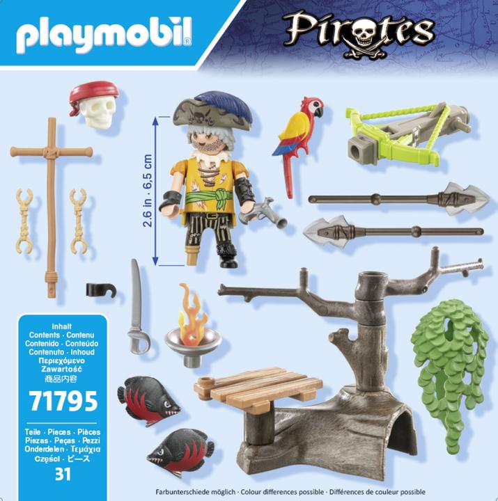 Actual product image Playmobil Piratesque with ballista (71795, Playmobil Pirates)
