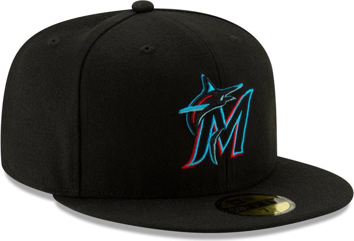 Produktbild New Era 59Fifty Cap AUTHENTIC ON-FIELD Miami Marlins - 7 3/8 (7 3/8)
