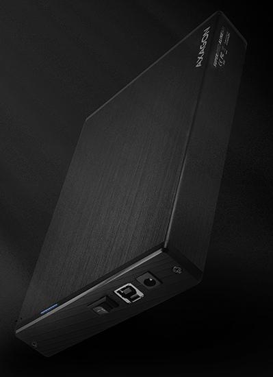 Produktbild Axagon EE35-XA3 - HDD-Gehäuse - 3.5 Zoll - SATA - Serial ATA II - Serial ATA III - 5 Gb (3.5")