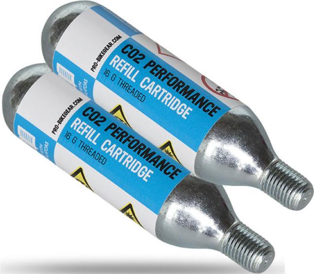 Produktbild PRO CO2-Patronen 2 x 16 g mit Gewinde (CO2-Ersatzkartuschen)