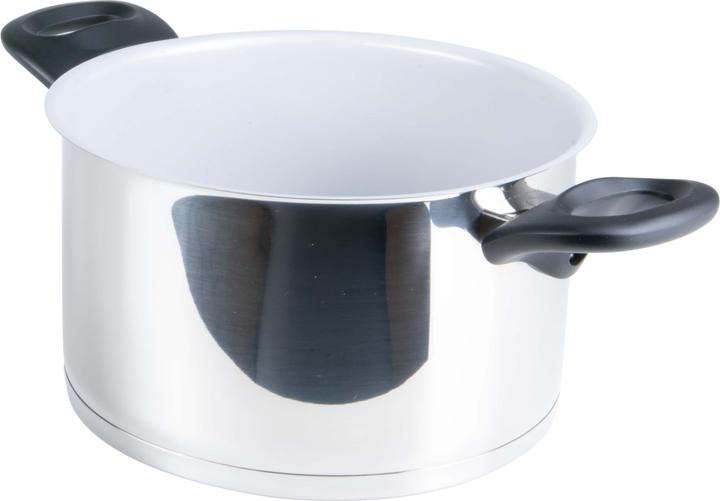 Actual product image Genius Cera Steel pot 20cm ed (20 cm, Pot, Stainless steel)