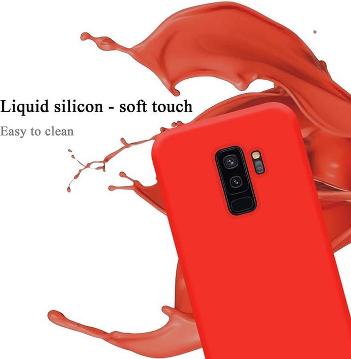 Actual product image Cadorabo TPU Liquid Silicone Case Cover (Samsung Galaxy S9+)