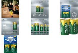 Produktbild Varta Accu D Power 3000mAh 2er Bli (2 Stk., D, 3000 mAh)