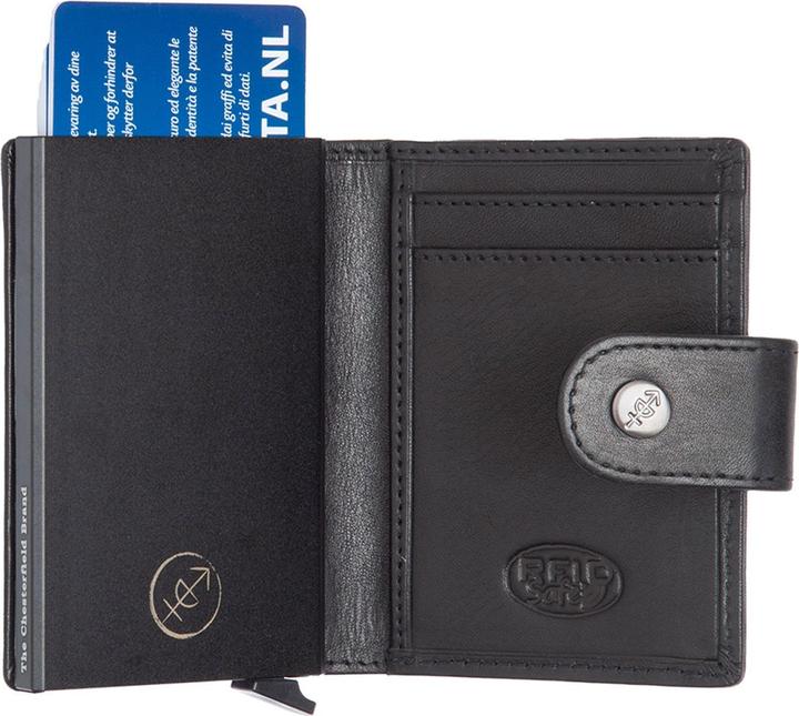 Produktbild The Chesterfield Brand Barrea Geldbörse RFID Schutz Leder 7 cm