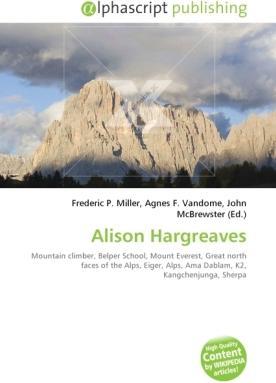 Actual product image Alison Hargreaves (2010)
