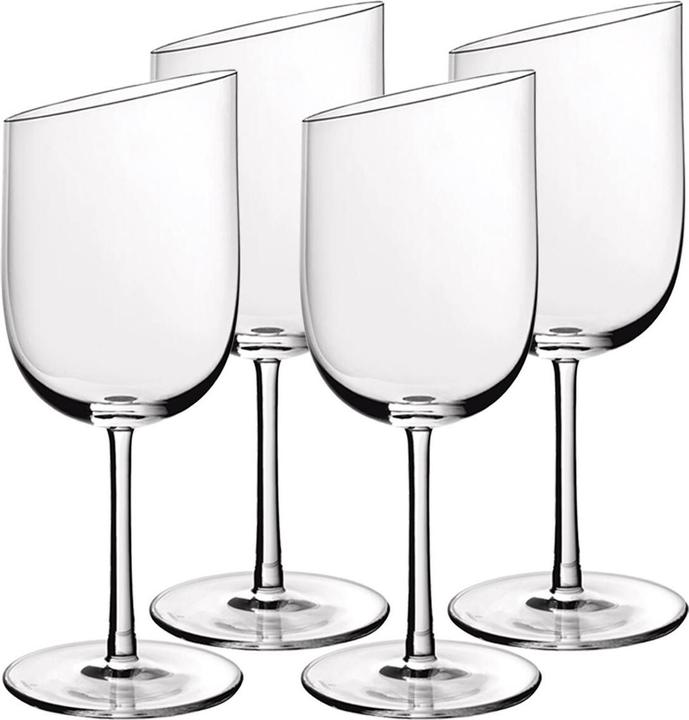 Actual product image Villeroy & Boch White Wine Goblet, Set of 4pcs NewMoon (21.50 cl, 4 Glasses, White wine glasses)