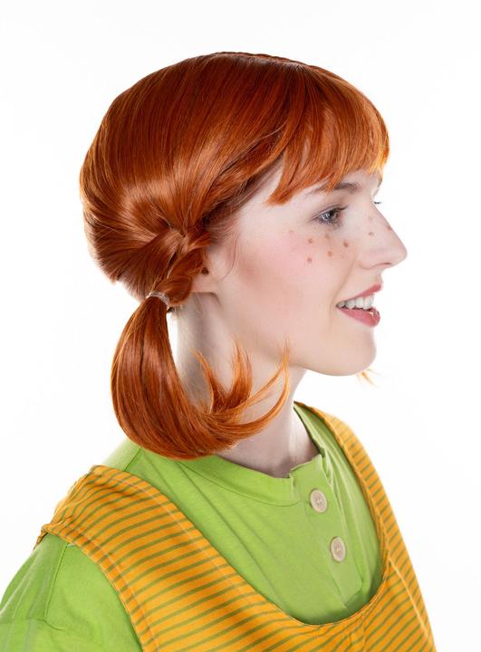 Produktbild Maskworld Pippi Langstrumpf Perücke - Fasching Kostüm Perücke