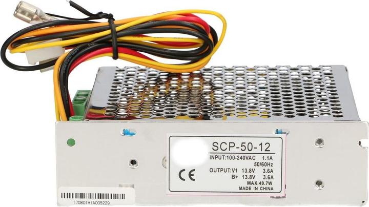 Produktbild Extralink SCP-50-12 power supply with battery charger 13.8V 50W 12V (50 W)