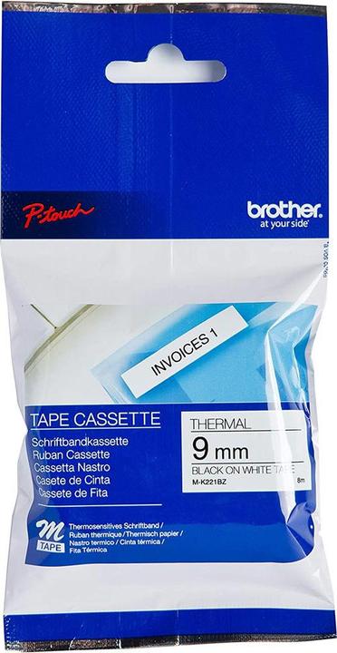 Actual product image Brother M-K221bz (0.90 cm, Black)