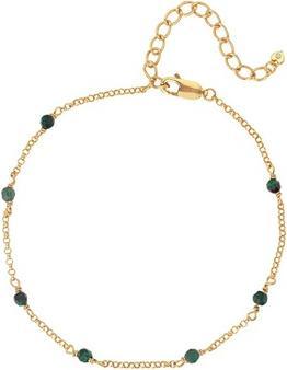 Produktbild Hot Diamonds Jac Jossa Hope DL646 Malachite and Diamond Fine Gold Plated Bracelet