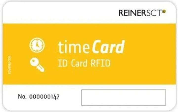 Image du produit ReinerSCT timeCard Premium Carte à puce 50 DES