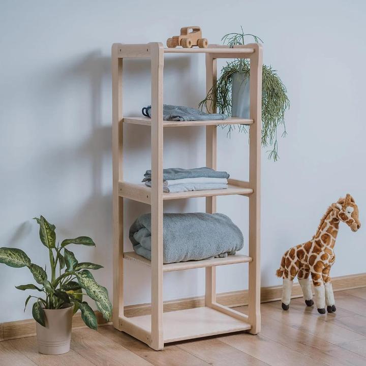 Actual product image Activity Board Set Waldorf Shelves, Children's Room, Waldorf Atmosphere - Natural Colour