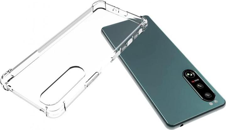 Actual product image Screenguard Sony Xperia 5 III Case Crystal Soft Airbag Bumper (Sony Xperia 5 III)