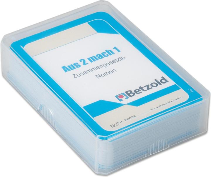 Actual product image Betzold Compound Nouns - Magic Cylinder Card Set (German)