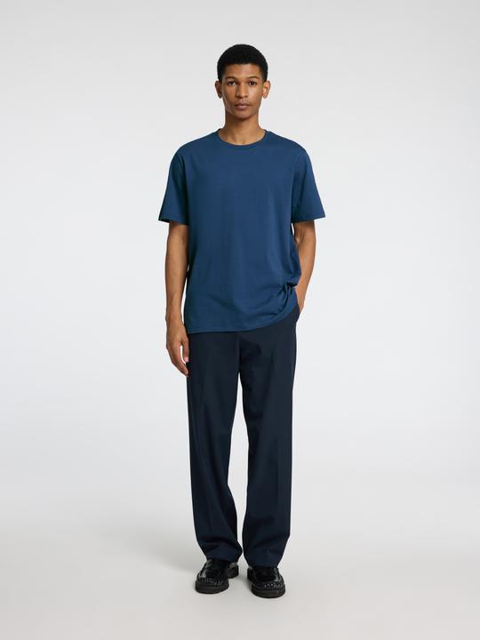 Actual product image Selected Homme Slhaspen Slub Ss O-Neck Tee Noos (XXL)