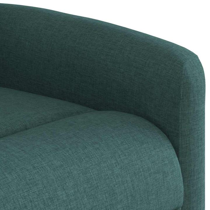 Immagine prodotto VidaXL Poltrona massaggiante Tessuto verde scuro Poltrona massaggiante TV