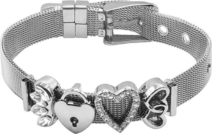 Heideman Mesh Armband poliert (100% Edelstahl)