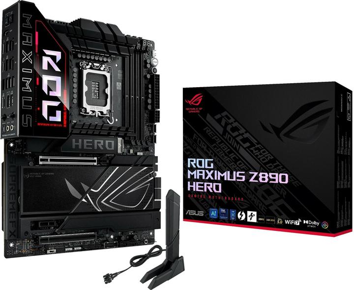 Immagine prodotto ASUS ROG MAXIMUS Z890 HERO (LGA 1851, Intel Z890, ATX)