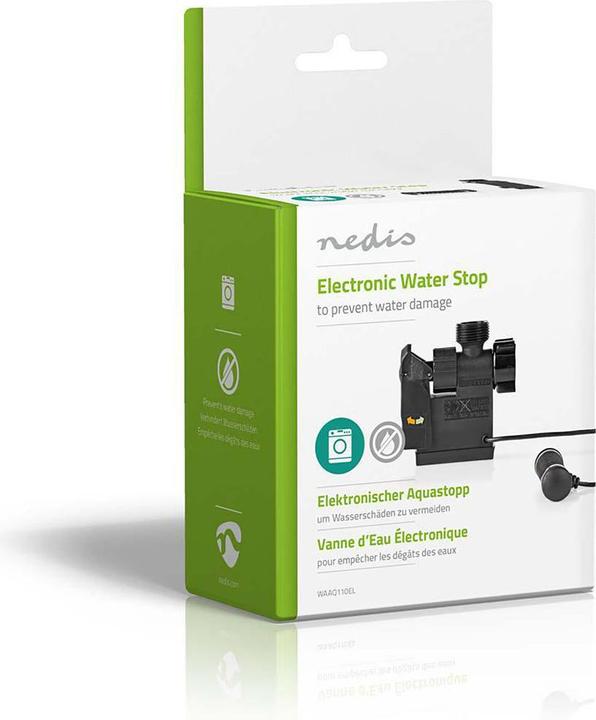 Produktbild Nedis Elektronischer Aqua Stop - 3/4" Aussengewinde - 3/4" Innengewinde - Einstellbares Wasserdurchf