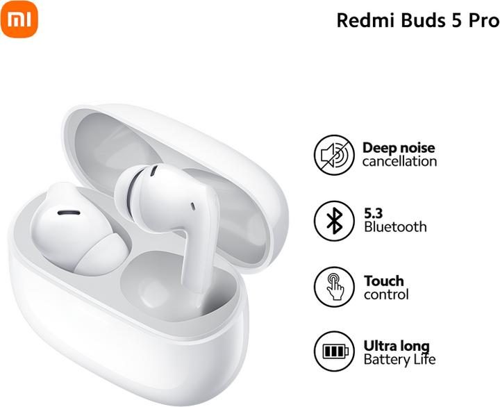 Produktbild Xiaomi Redmi Buds 5 Pro (ANC, 10 h, Kabellos)