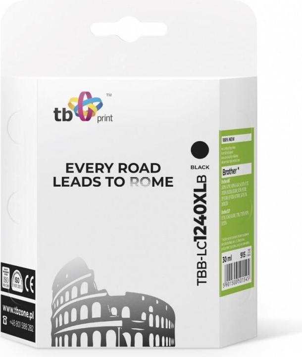 Produktbild Tusz do Brother MFC-J6510DW LC1240XL TBB-LC1240XLB BK (BK)