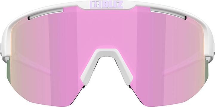Actual product image Bliz Matrix (matt white, Brown w Pink Multi)