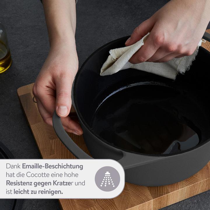 Produktbild Springlane Cocotte (24 cm, Bräter + Schmortopf, Gusseisen)