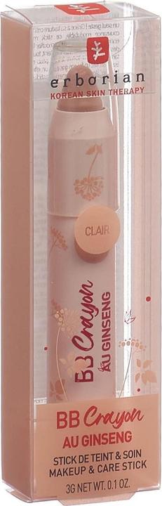 Actual product image Erborian BB CRAYON AU GINSENG CLAIR (3g) (Clair)