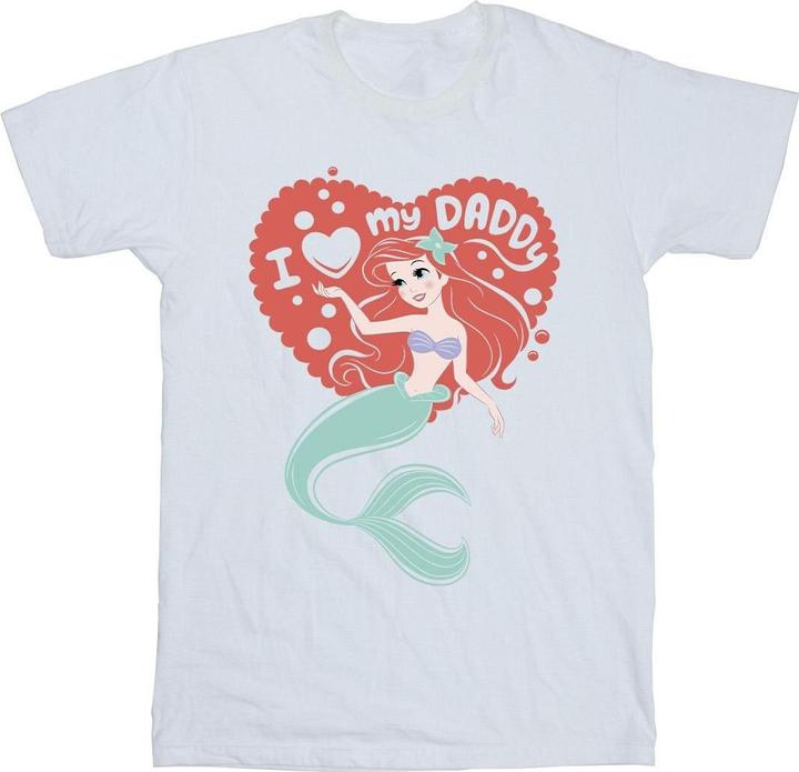 Immagine prodotto Disney The Little Mermaid Love Daddy Maglietta Uomo (S)