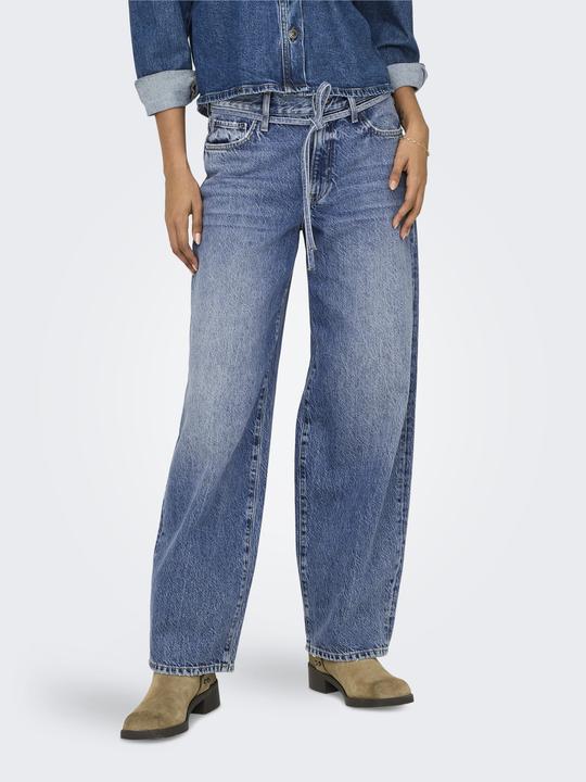 Immagine prodotto Only Jeans a vita media con taglio a palloncino e vestibilità dritta (W32/L32)