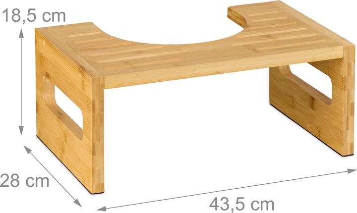Produktbild Relaxdays Toilettenhocker