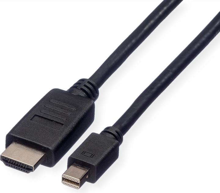 Produktbild Roline Mini DisplayPort — HDMI (Typ A) (1.50 m, DisplayPort)