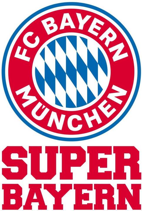 Produktbild FC Bayern München Super Bayern (40 x 60 cm, 67 x 100 cm, 54 x 80 cm, 27 x 40 cm)
