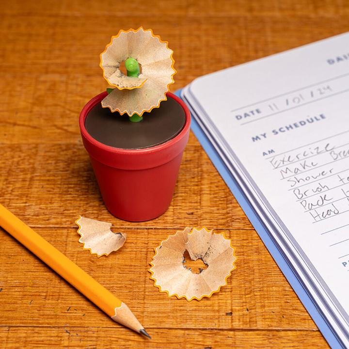 Produktbild Kikkerland Flower Pot Pencil Sharpener