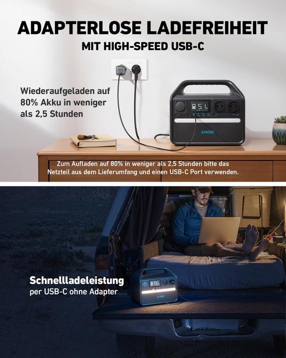 Actual product image Anker Powerstation (512 Wh, 7.60 kg)