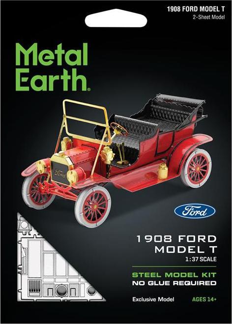 Image du produit Metal Earth Ford 1908 Model T – rot – Metall Bausatz