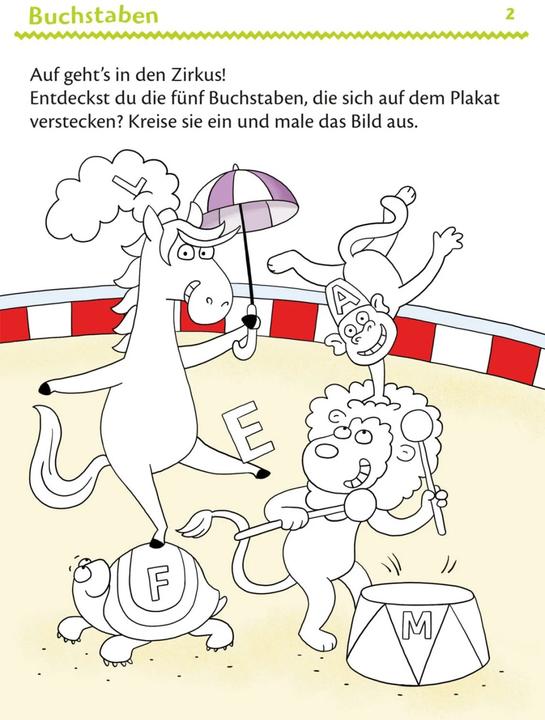 Immagine prodotto Mein bunter Kindergarten-Block: Malspiele und Rätsel (Tedesco, Hanna Sörensen, Theresa Koppers, 2021)