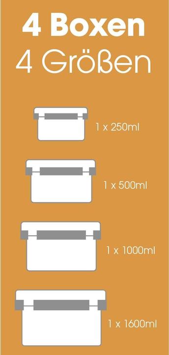 Actual product image Livington Fresh food tins