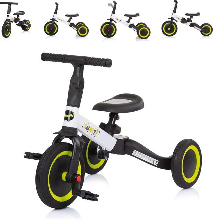 Produktbild Chipolino Dreirad Smarty 2 in 1 Pedale