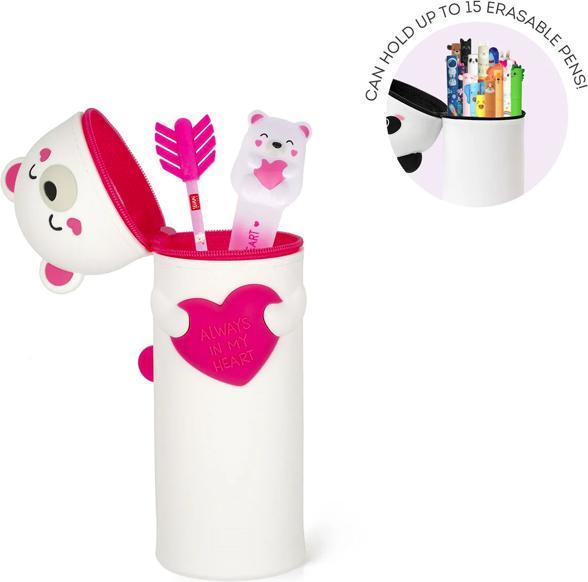 Produktbild Legami Schlamperetui Teddybär mit Herz