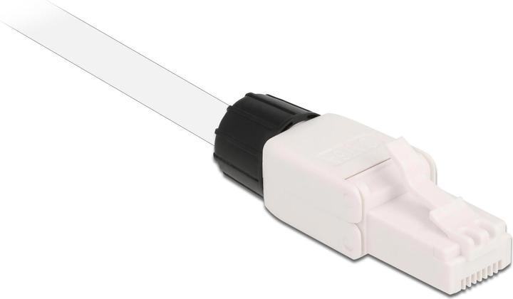 Produktbild Delock Stecker RJ45 Cat.6A UTP werkzeugfrei 1 Stück, Weiss (Netzwerkkabel Stecker)
