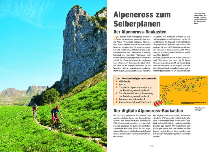Nährwerte und Zutaten Alpencross mit dem Mountainbike (Deutsch, Achim Zahn, 2024)