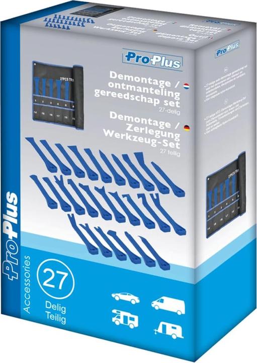 Actual product image ProPlus Disassembly / disassembly tool set 27 pieces